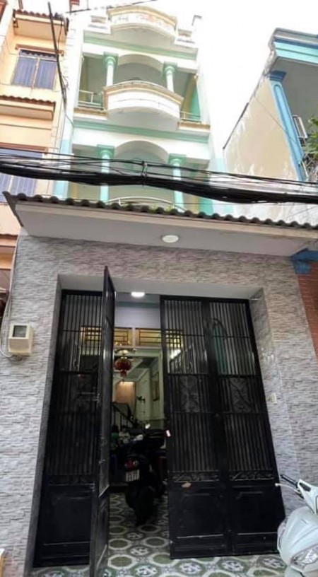 NHÀ 3 TẦNG KIÊN CỐ XE HƠI ĐỖ CỬA HẺM THÔNG RA MẶT TIỀN