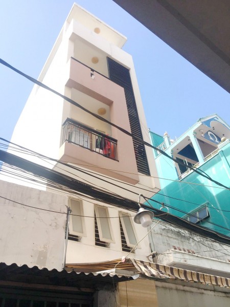 Nhà 4 lầu/ST/8PN Hẻm 136 Nguyễn Thị Tần P2Q8
