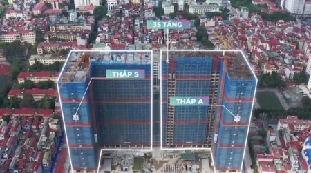 Cần bán căn 54m2, tòa A, tầng 15, giá 2,7 tỷ bao phí. Mipec Rubik 360.