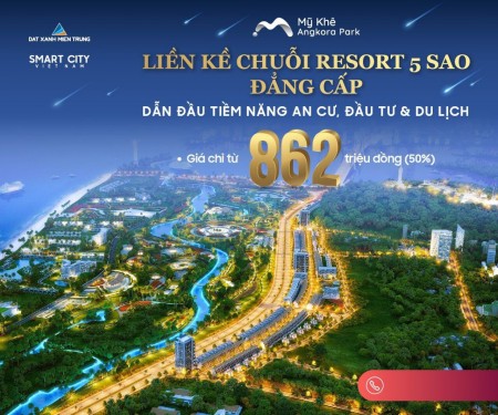 Đất biển khu Mỹ Khê Angkora Park - sổ đỏ trao tay ngay lập tức với giá chỉ từ 1.664 tỷ
