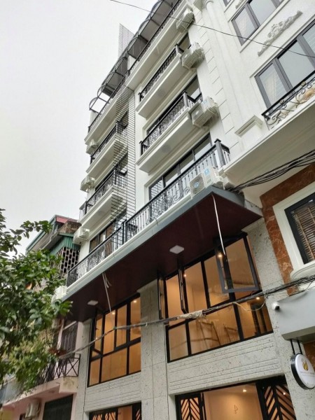 Hiếm có khó tìm, Khu Vip, Hồ Đắc Di, 45M2 x 7 tầng thang máy x Vỉa hè 3m x Ô tô tránh.