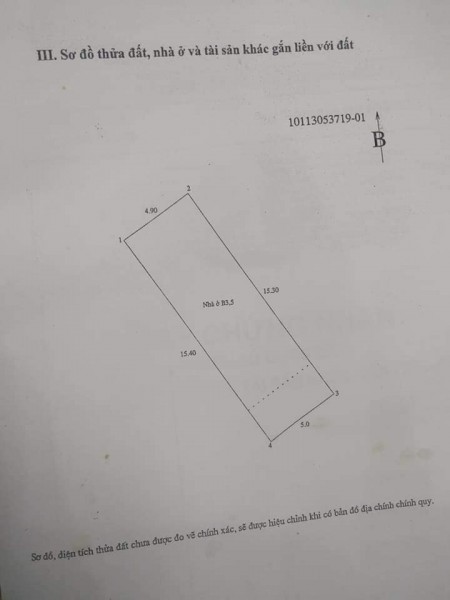 Bán nhà Cầu Giấy 78m2 4 tầng giá 5.7tỷ