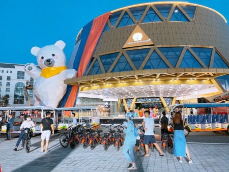 BÁN SHOPHOUSE GRAND WORLD CĂN GÓC BẢO TÀNG GẤU TEDDY. DT 103M ĐÃ CÓ HĐT THUÊ 3 NĂM. GIÁ 21.5 TỶ
