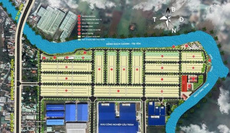 DỰ ÁN MỚI NGAY KCN CẦU TRÀM - CÁCH CHỢ BÌNH CHÁNH 5 PHÚT