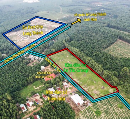 CẦN BÁN LÔ ĐẤT GIÁ RẺ LONG THÀNH GIÁ 2T2/M2 LH: 0868068577