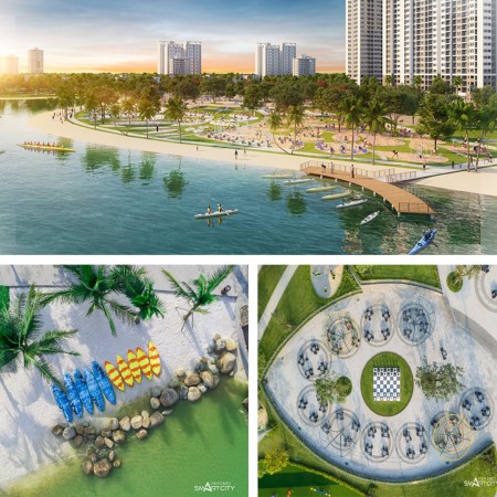 Bán căn hộ studio Vinhomes Smart City full nội thất