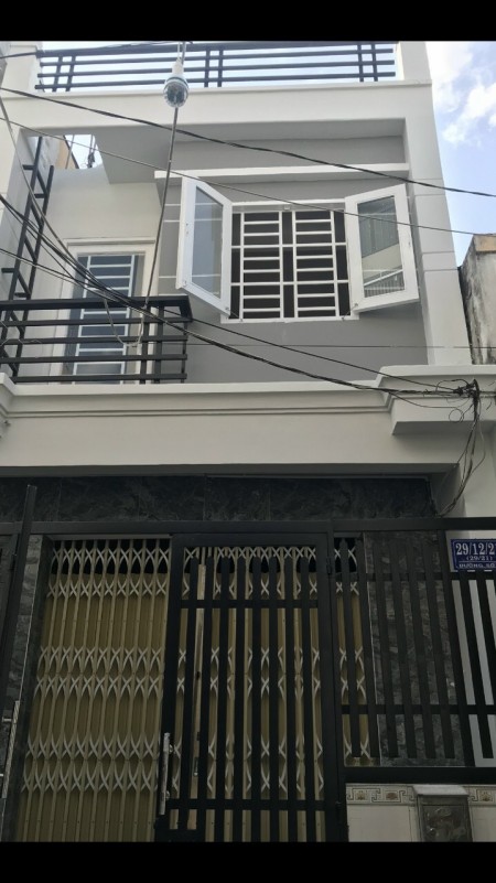 Bán nhà 1/ hẻm 6m thông đường Tân Kỳ Tân Quý 4x17m đúc 1 lầu đẹp