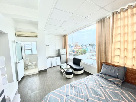 Cho thuê căn hộ 2PN quận 3 ngã 7 lý thái tổ 9tr/th