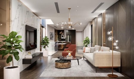 Bán nhà Hoàng Minh Giám 128m2 x 8 tầng, MT 6,5m, KD đỉnh cao, giá sập sàn