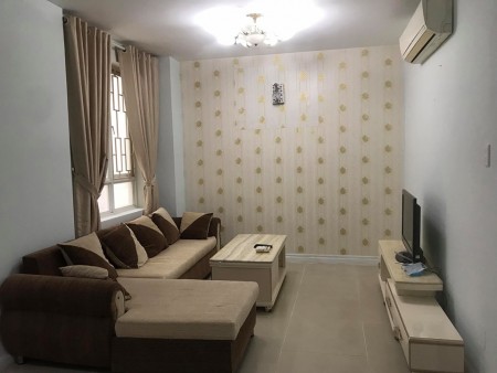 Cho thuê Căn Hộ Khánh Hội Quận 5, Dt 76m2, 2PN, Có Nội Thất, Giá 10 tr/th