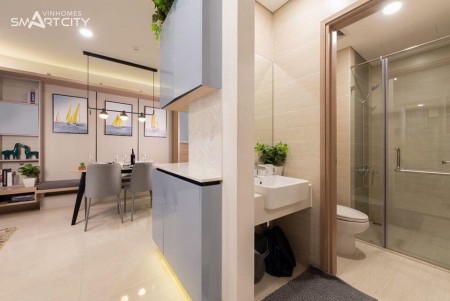 Cần bán nhanh căn 2 phòng ngủ 1 vệ sinh giá 2,176 tỷ dự án Vinhomes Smart City.