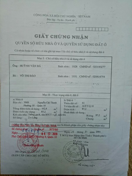 Chính chủ cần bán gấp đất giá tốt Quận 10, vị trí đẹp, khu kinh doanh sầm uất