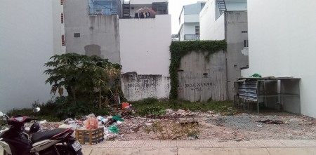 Bán đất đường Hương Lộ 2, Bình Trị Đông A, Bình Tân, Giá 3.2 tỷ- 90m2, SHR thổ cư. Xây dựng tự do