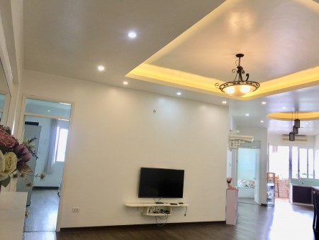 (Nhà Đẹp-Vào Ngay) Cho thuê căn hộ CC 24T2 THCN 3 PN 120m2 FULL nội thất. Giá: 15 Tr/Tháng