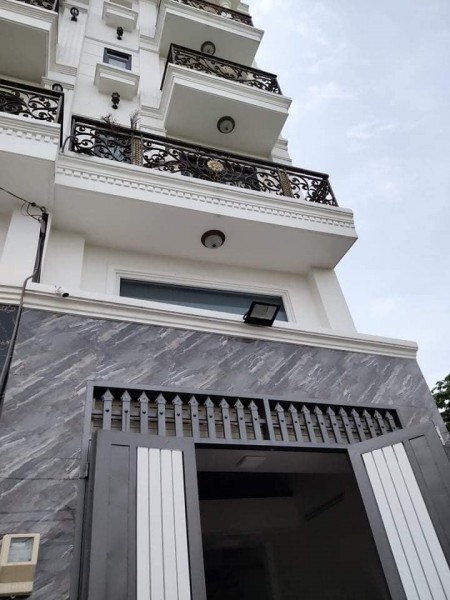Nhà mới diện tích lớn Q12 5 tầng 78m2 thương lượng tốt