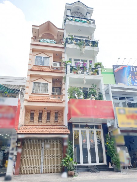 Nhà 4*14m, lửng, 2 lầu, ST mặt tiền đường chính Lê Quyên P5 Q8