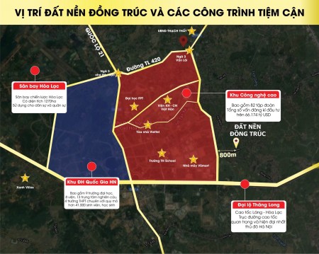 Bán 70m2 đất thôn Ba - xã Đồng trúc - huyện thạch thất