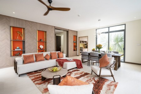 Biệt thự Biển Angsana Residences Hồ Tràm, view biển 100%, full nội thất cao cấp