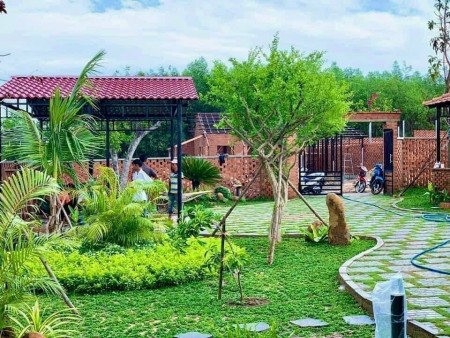 Chỉ 2 tỷ 5, sở hữu ngay nhà vườn nghỉ dưỡng củ chi 1000m2, shr.