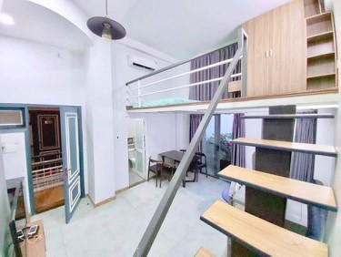 Cho thuê căn hộ có gác full nội thất gần Lotte Nguyễn Văn Lượng Gò Vấp
