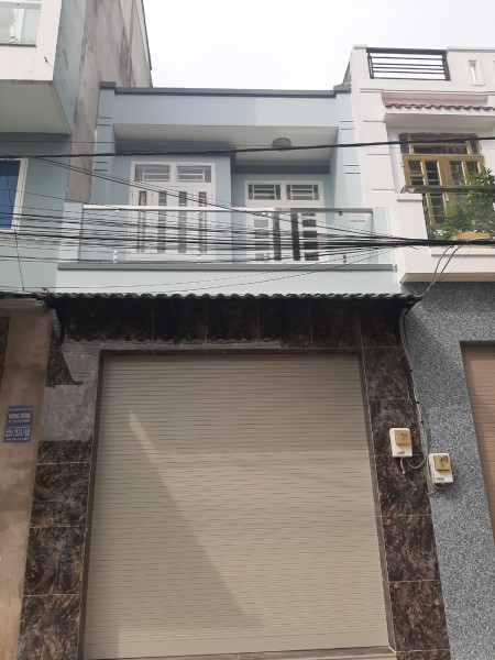 Gấp,bán nhà ngay hẻm 17 liên khu 56 xây mới 1 lầu, hẻm nhựa 8m