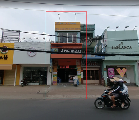 Nhà mặt tiền Trường Sơn, P2 dt: 90m2. Nhà 1 lầu