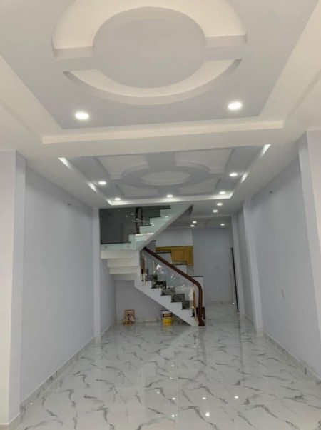 Cần Bán nhà HẺM XE HƠI 6M an ninh cao, yên tĩnh, nhà mới 4 tầng thiết kế hiện đại.