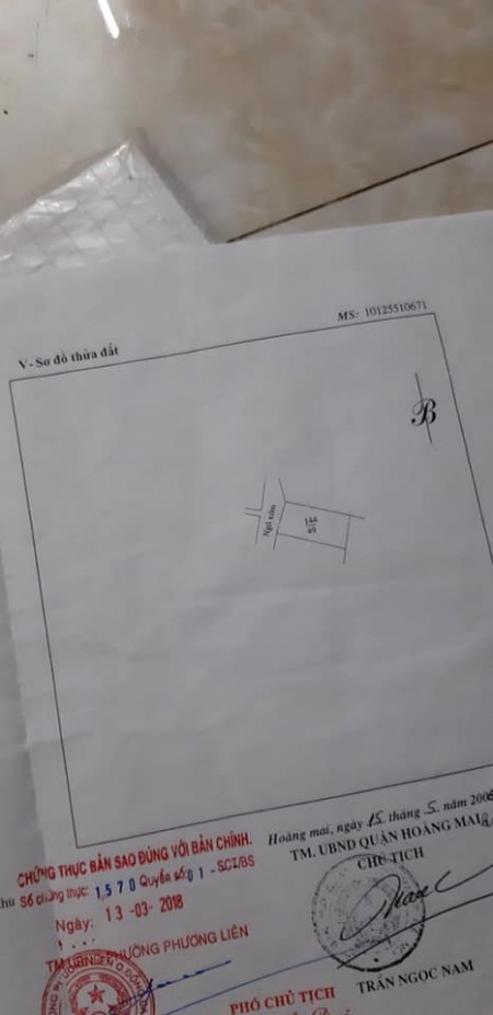 Siêu hót đất nền ô tô xem đất Phố Lĩnh Nam, Phường Lĩnh Nam, Hoàng Mai, Hà Nội. DT 50m2.Giá 3.7 tỷ