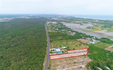 Đất mặt tiền đường Võ Văn Kiệt cách biển 200m sẵn thổ cư giá chỉ 1,3 tỷ/lô