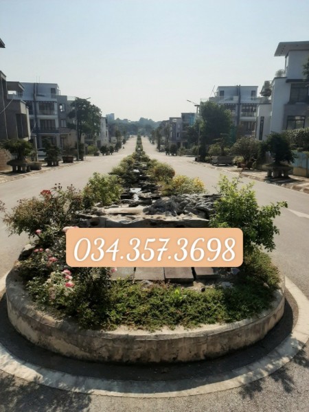 Lô góc 200m- 2mặt tiền TĐC Bắc Phú Cát view công viên, xe công tránh giá đúng 24tr5/m2