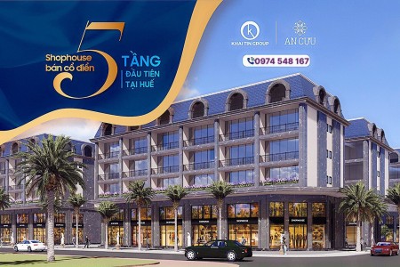 RA MẮT DỰ ÁN SHOPHOUSE THƯƠNG MẠI KIẾN TRÚC ITALIA – NGAY TRUNG TÂM THÀNH PHỐ HUẾ SỞ HỮU NGAY CHỈ VỚI 4,5 TỶ