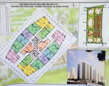 Chính chủ BÁN GẤP CT2 Yên Nghĩa 85m2, 3pn-2wc giá 1.28 tỷ, Full Nội Thất, Lh: 0346967663