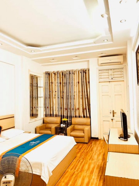 Bán nhà phân lô Phạm Tuấn Tài, 53m x 6T, kinh doanh, ngõ thông, ô tô vào nhà, giá 11.8 tỷ
