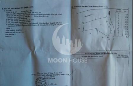 Bán đất xã Phú Đông huyện Nhơn Trạch mặt tiền đường cầu Cát Lái LH 0907016378