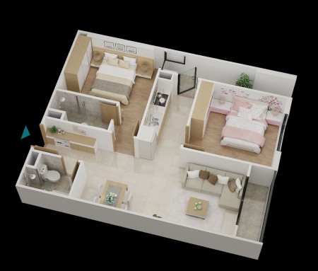 Cần bán căn 2 ngủ dự án Rose Town 79 Ngọc Hồi, Hà Nội