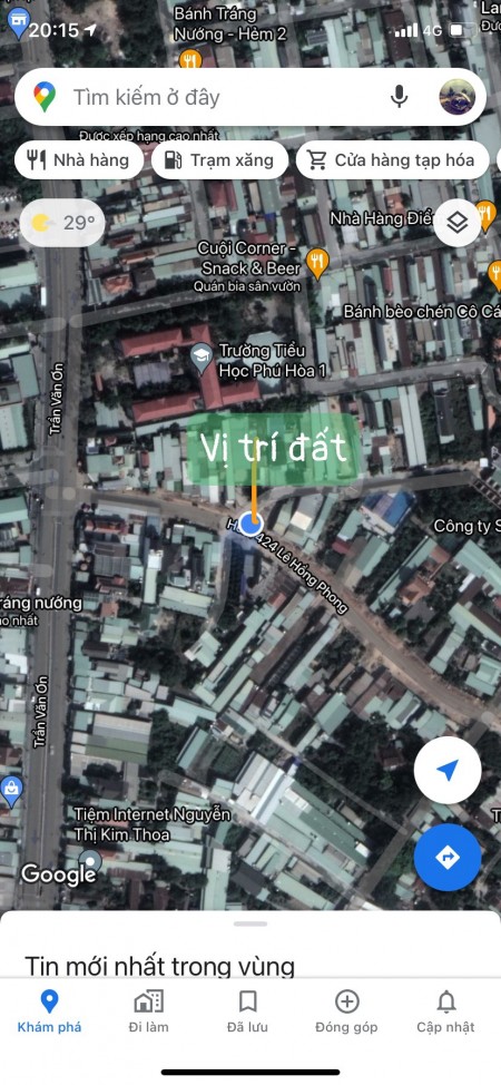 Bán gấp lô đất tp Thủ Dầu Một chỉ 1,7 tỷ