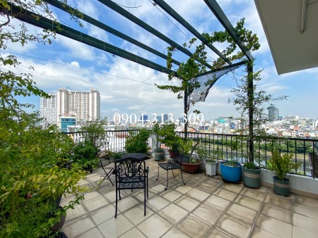 Cho thuê CHDV siêu xinh, sân thượng view đẹp Lê Quốc Hưng, Quận 4