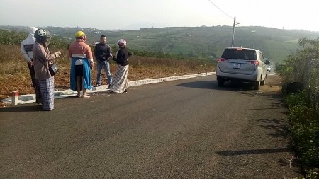 Mặt tiền đường liên xã 40m trước mặt khu đất. View cao thoáng, toản cảnh 360 độ, tận hưởng không khí trong lành của phố núi Bảo Lộc