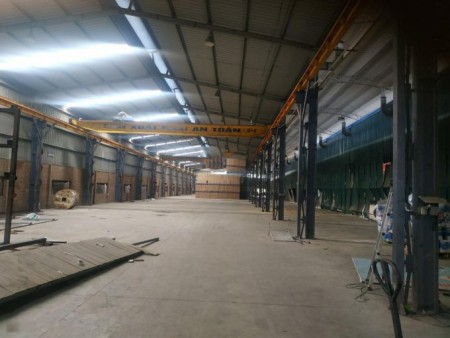 Cho thuê kho xưởng DT 1276m2 KCN Lai Xá, Hoài Đức, Hà Nội