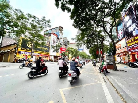 BÁN NHÀ MẶT PHỐ LÊ THANH NGHỊ DT 76M, MẶT TIỀN 6.3M 6 TẦNG THANG MÁY GIÁ 26.5 TỶ