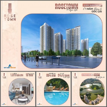 Sở hữu căn hộ Rose Town 79 Ngọc Hồi với dòng tài chính hợp lí