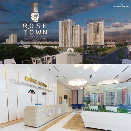 Bán căn hộ 2PN - 2VS dự án Rose Town 79 Ngọc Hồi. Bàn giao tháng 10/2021