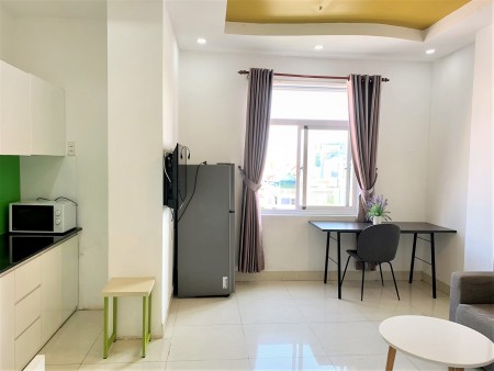 Cho thuê căn hộ 1 phòng ngủ full nội thất 40m2 đường Dương Bá Trạc Quận 8 giá 8 triệu