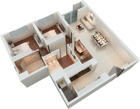 Cho thuê căn hộ The Park Residence 3PN Full NT giá 10triệu/tháng. LH: 0946894828