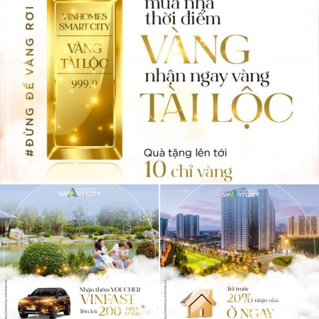 VINHOMES SMART CITY ĐIỂM ĐẾN MƠ ƯỚC CHO CƯ DÂN THÔNG THÁI