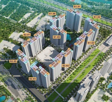Bán shop đế 2 tầng vị trí lõi kim cương của Vinhomes Smart City