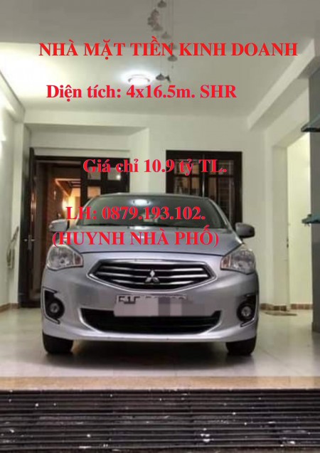 MT Kinh Doanh đại lộ Phạm Văn Đồng dt 66m2 giá chỉ 10.9 tỷ