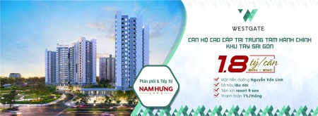 Westgate dự án hot ngay trung tâm hành chánh ( tt 600tr nhận được nhà )