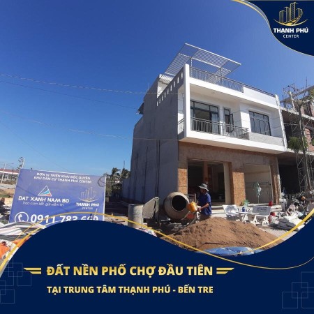 Đất nền Thị trấn Thạnh Phú, huyện Thạnh Phú, tỉnh Bến Tre
