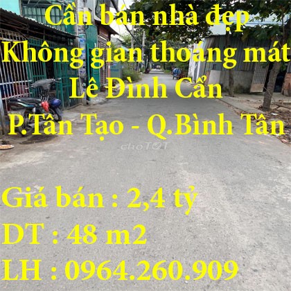 Cần bán nhà đẹp ở quận Bình Tân , tp Hồ Chí Minh